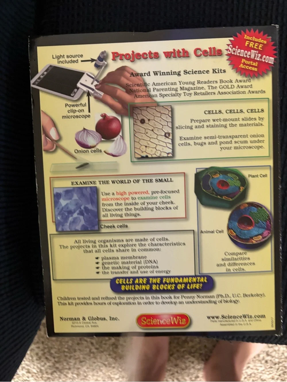 N/A clip microscope